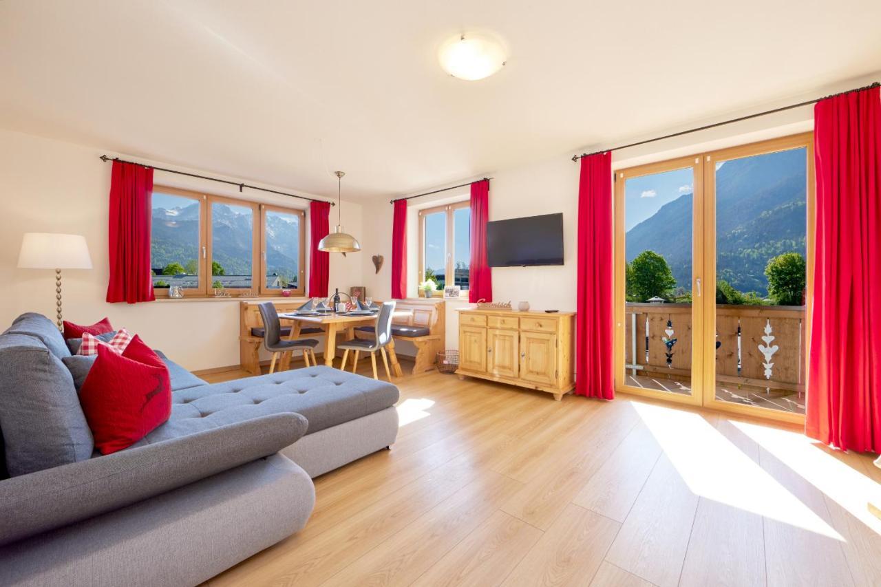 Ferienwohnung Wetterstein Гарміш-Партенкірхен Екстер'єр фото