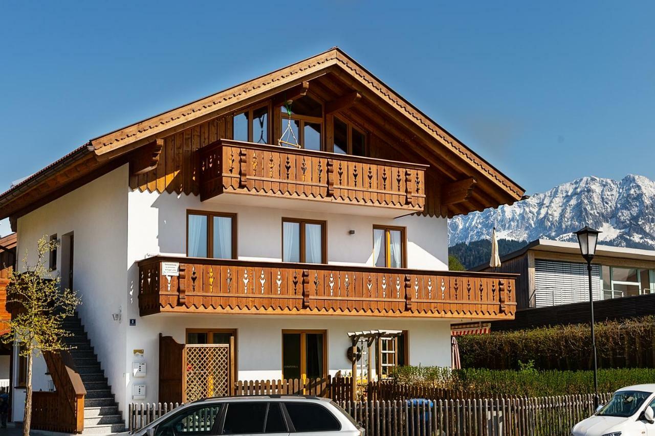 Ferienwohnung Wetterstein Гарміш-Партенкірхен Екстер'єр фото